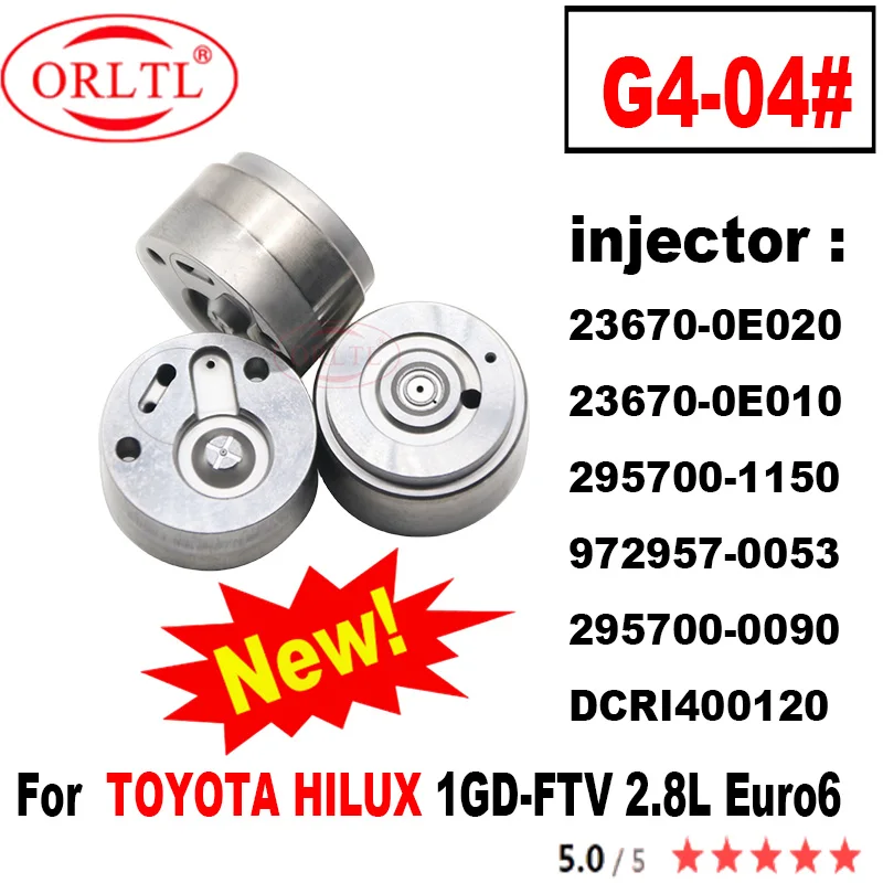 

Новый Дизельный клапан G4 04 # для TOYOTA HILUX 1GD 2GD Euro6 23670-0E020 23670-0E010 295700-1150 972957-0053 295700-0090 DCRI400120