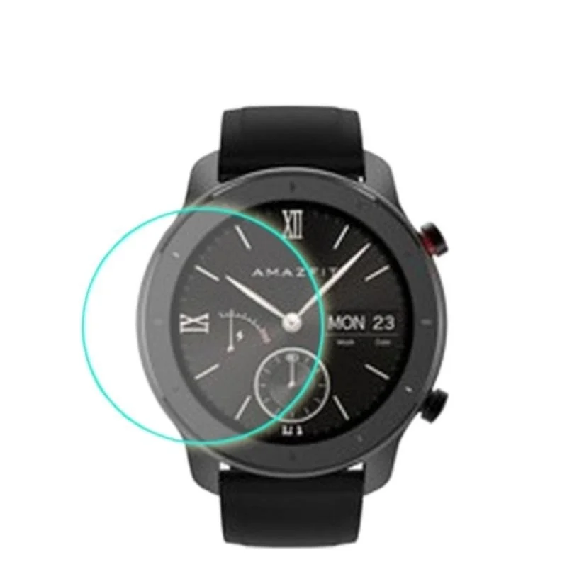 

For Amazfit GTR 42 47mm T-Rex 2 3 T-Rex Pro T-Rex 3 Ultra - HD Anti - Scratch Screen Protector - 9H Hard Tempered Glass