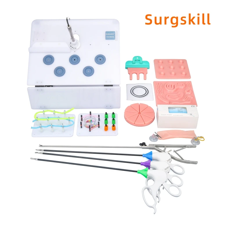 treinador laparoscopico endo com camera endoscopio hd simulador de laparoscopia para treinamento de cirurgia abdominal 01