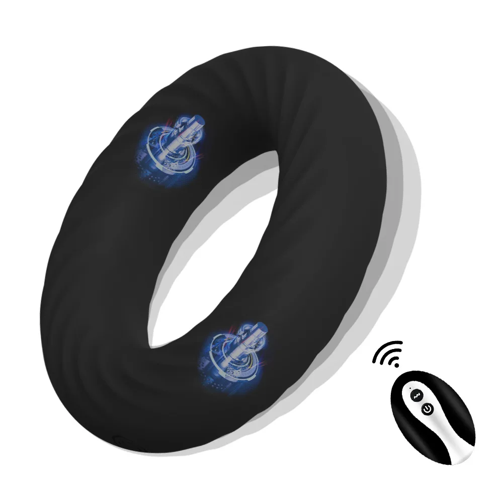 Male Cock Ring Vibrator Cockring Penis for Man Delay Ejaculation Sex Toys for Men Couple Rings Penisring Toy for Adults Supplie