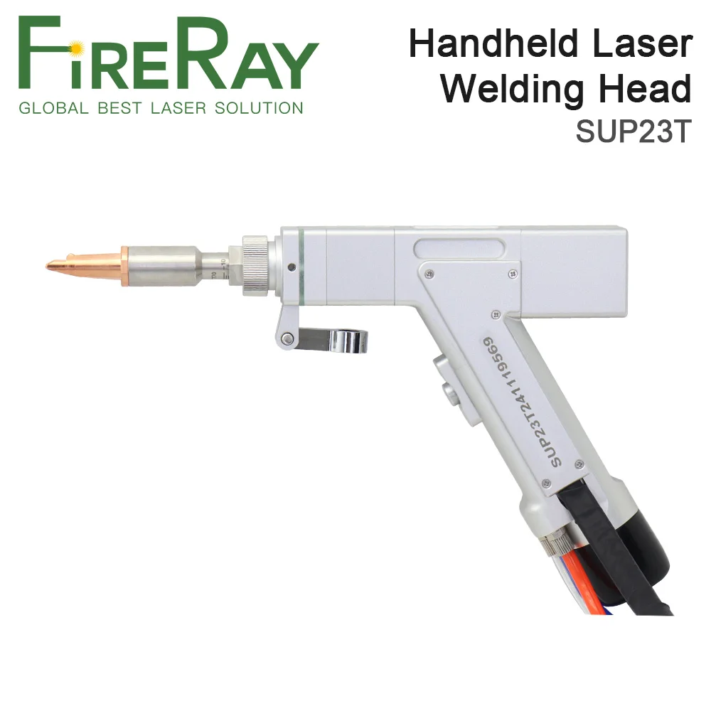 FireRay CQWY SUP20T głowica spawalnicza do lasera światłowodowego z podajnikiem drutu SUP-AFM-A zestaw do spawania laserowego do spawarki laserowej