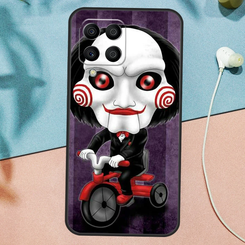 SAW The Jigsaw Killer Horror Film Case For Samsung Galaxy M12 M32 M52 M13 M23 M33 M53 M14 M34 M54 M20 M30s M21 M31 M51 Cover