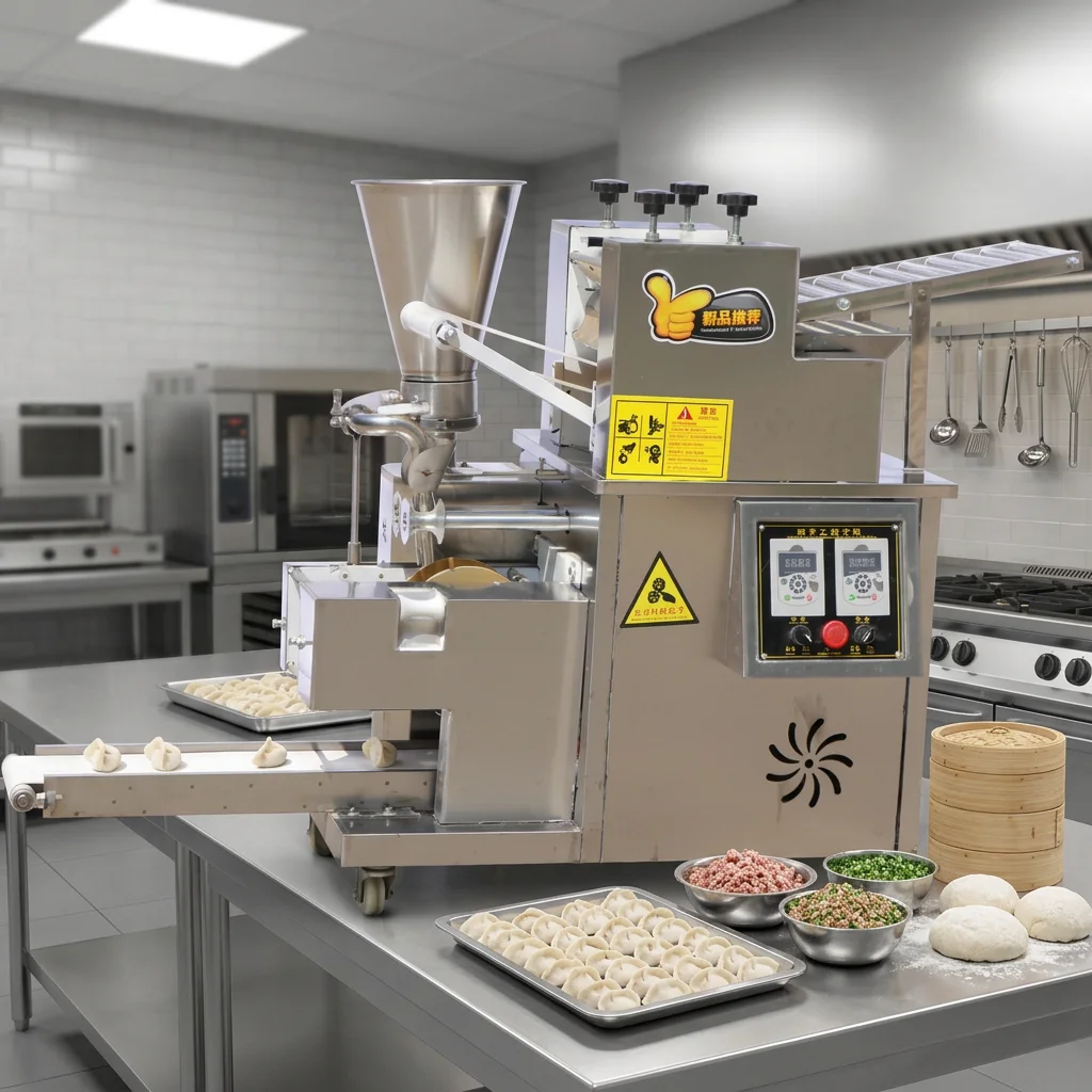 Hot Selling Commercial Dumpling Maker Empanada Samosa Gyoza Forming Dumpling Making Machine