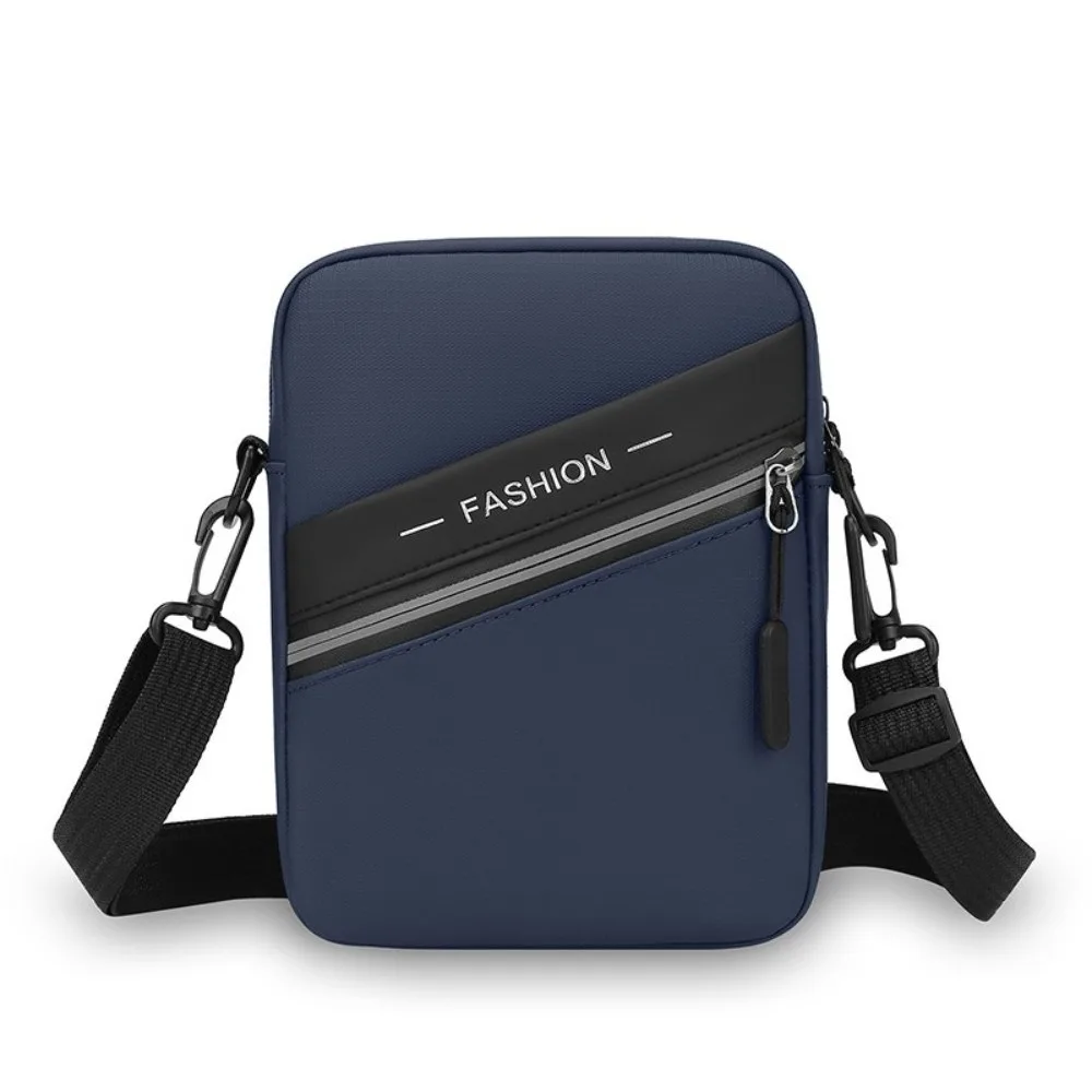

Single Shoulder Men's Shoulder Bag Large Capacity PU Man Messenger Bag Waterproof Multi-Pockets Male Crossbody Bag Hiking