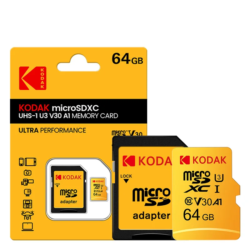 Kodak Type-C Card Reader TF Micro SD Card High-speed Transmission Adapter Supports a Capacity of up to 2TB