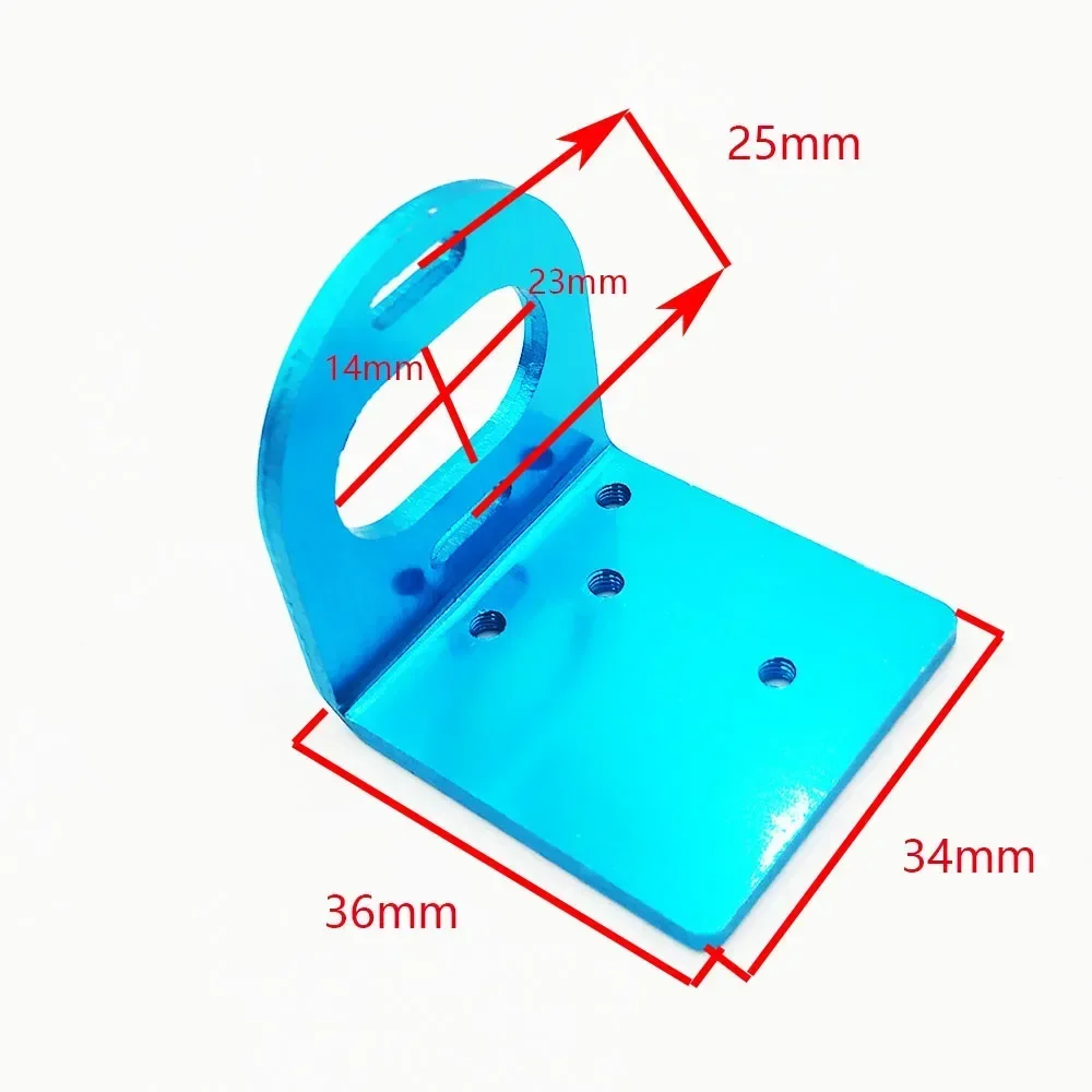 Legering Verstelbare 540 380/390 Motor Mount Fit WLtoys 1:18 A949 A959 A969 A979 1/12 Wltoys 12428 12423