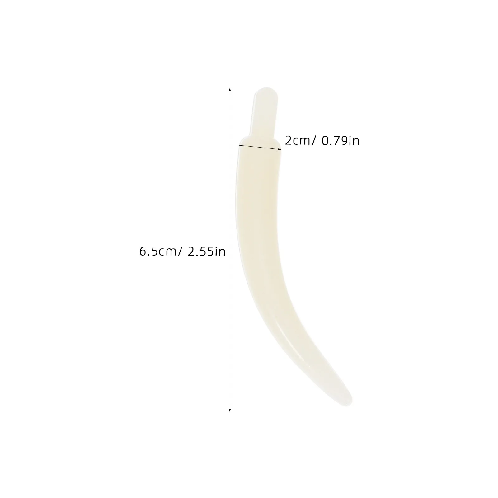 100Pcs Faux Ivory Elephant Tooth Charms Tibetan Style White Plastic Horn Pendants for Jewelry Making Bracelets Necklace DIY - view 5