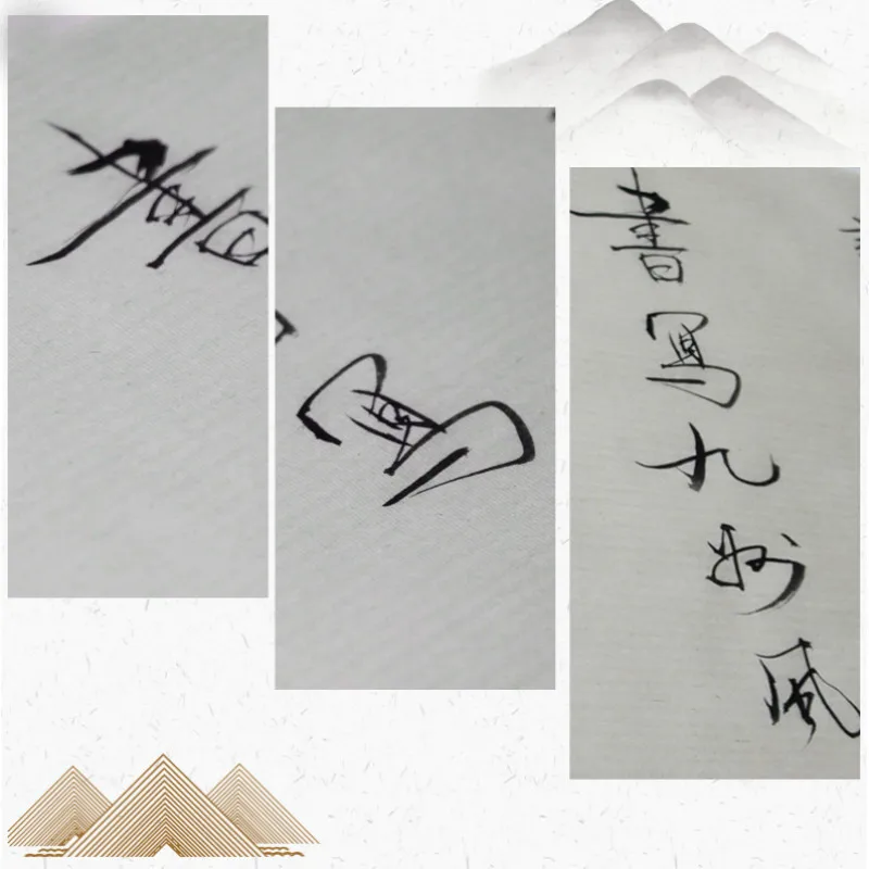 Half Ripe Xuan Paper Ultra Thin Transparent Rice Calligraphy  Papel Arroz Chinese Painting Rijstpapier Tina China