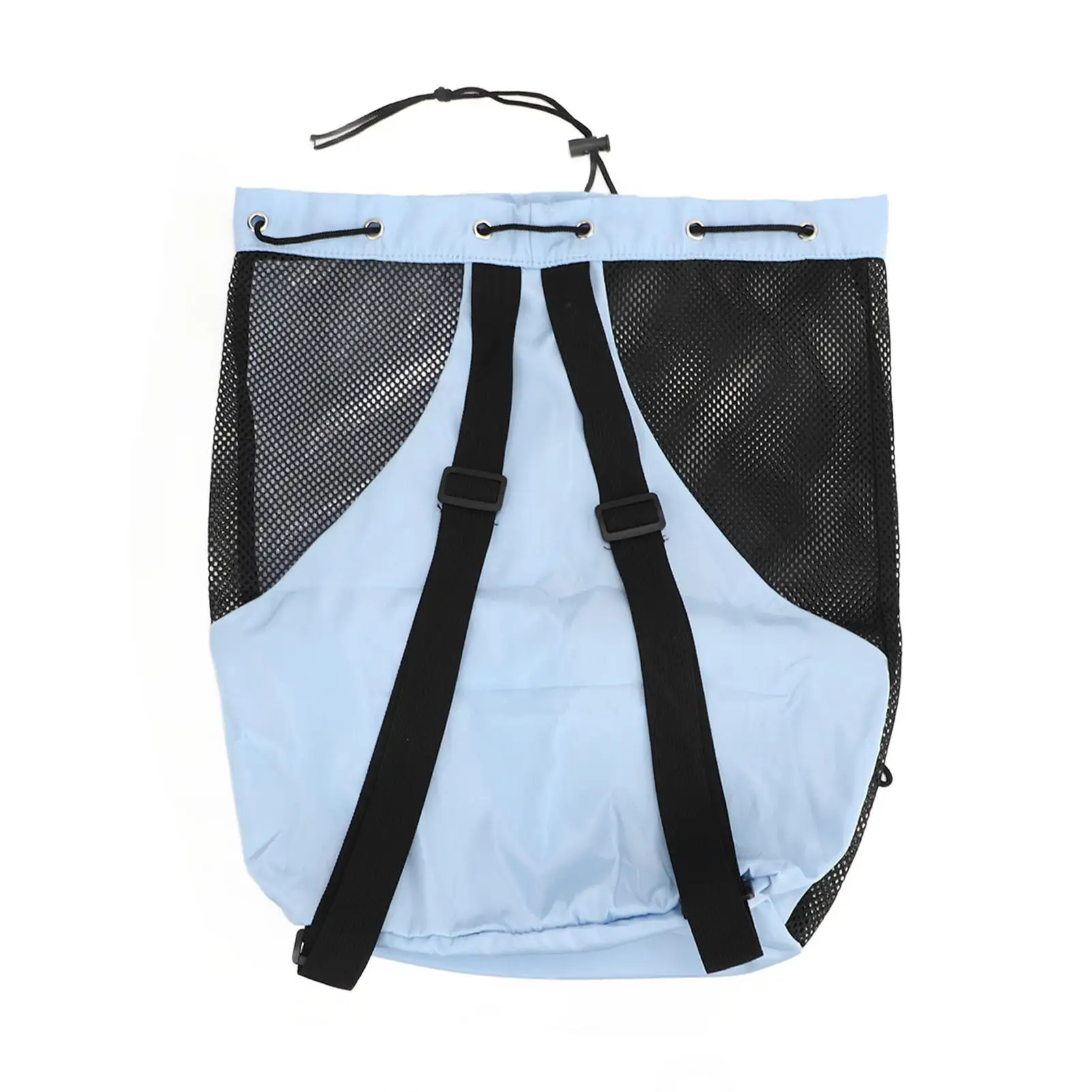 Adjustable Beach Backpack with Breathable Mesh & PVC,  Bucket Lock, Ideal for swimming