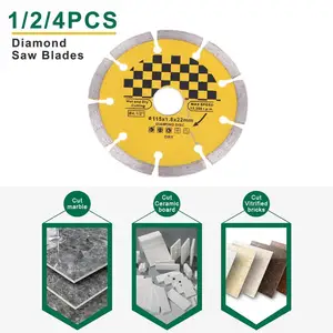 115mm Diamond Dry Grooved Wall Breaking Saw Blade Concrete Stone Diamond Dry Slicing Tool Granite Marble Cutting Blade