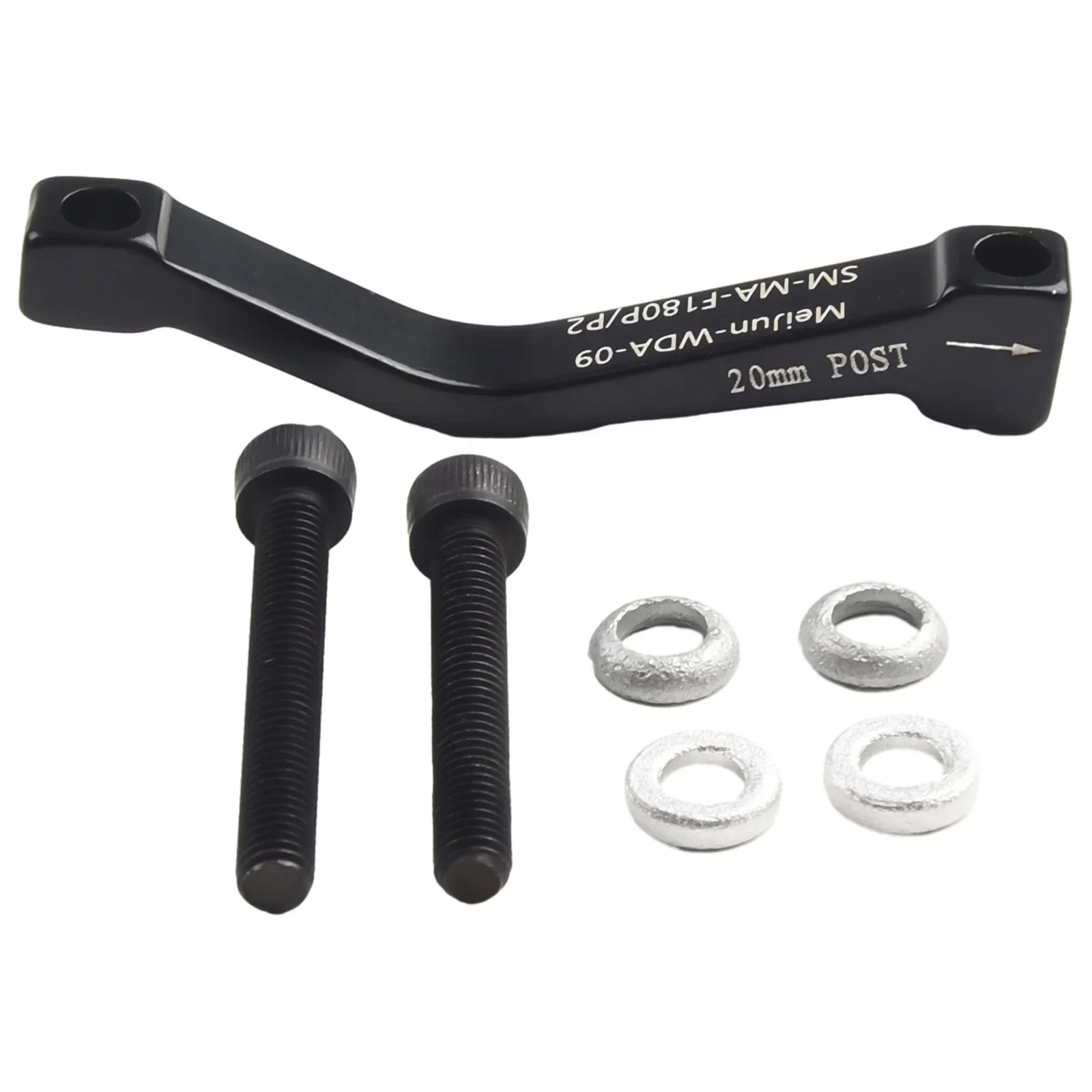 

Adaptor Disc Brake Post-Mount Practical Replacement Sporting Caliper To Frame Front & Rear Stainless Steel 1pcs