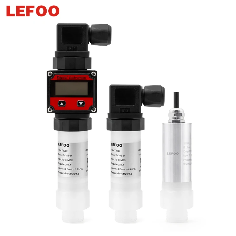 LFT2080 قلب Piezoresistive من السيراميك مع قدرة عالية على الحمل الزائد، جهاز إرسال الضغط المضاد للتآكل لتطهير المياه #3