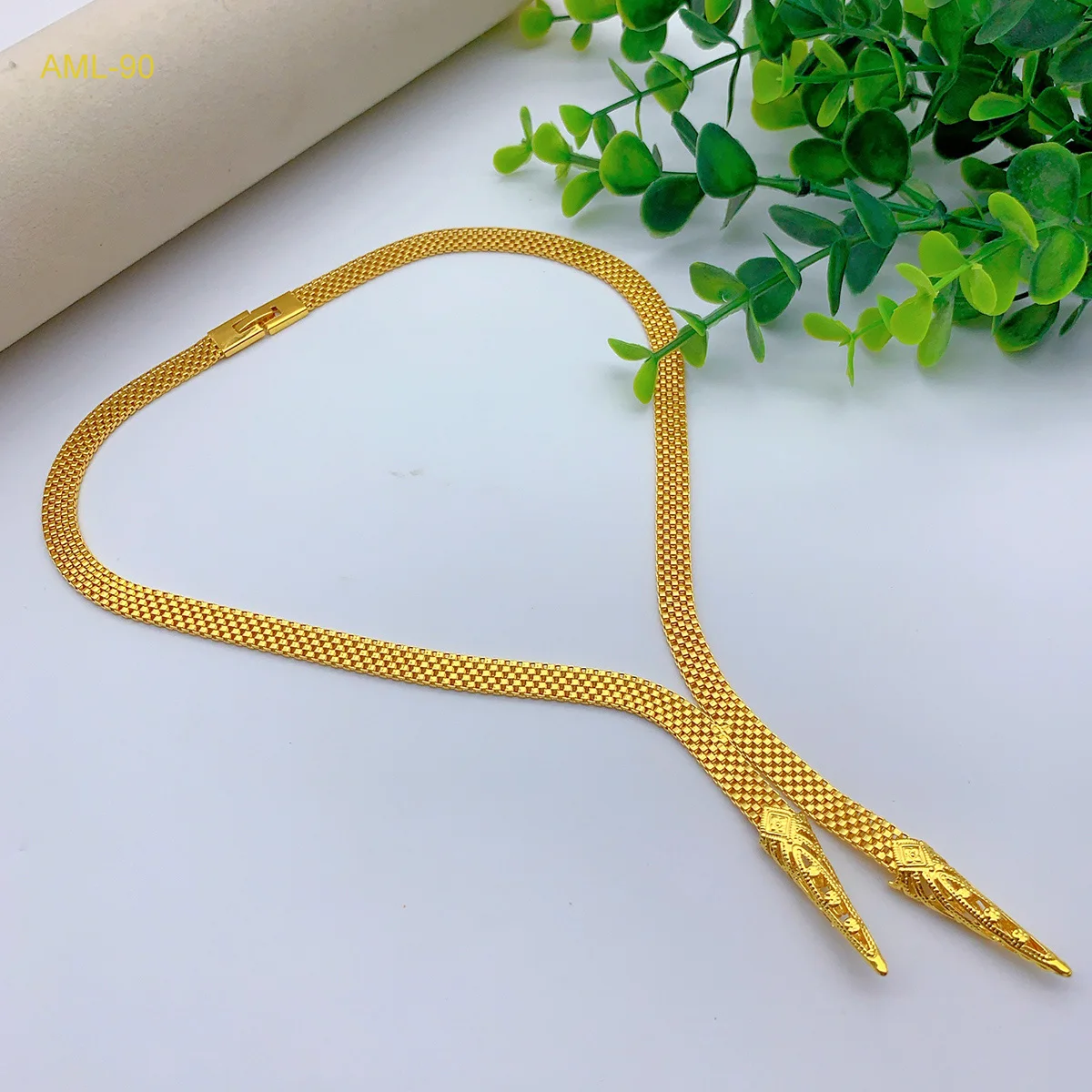 Dubai Designer Necklace Earrings Jewelry Set For Women Gold Plated Nigeria Indian African Bridal Wedding Party Gift Jewellery