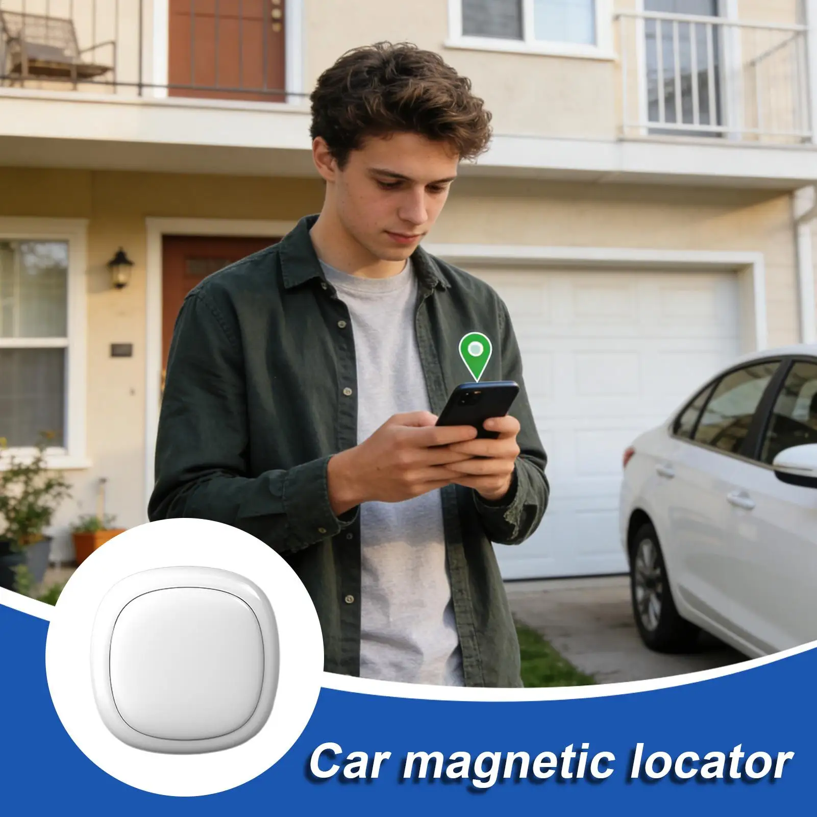 GPS Tracker For Vehicles Magnetic Small Item Finders Car Real-Time GPS Tracker Device For Truck SUV Automotive Bike Luggage