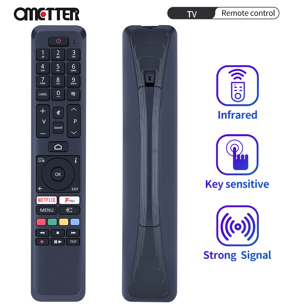 New CT-8555 RC43161 30102696 For TOSHIBA Hitachi Smart TV Remote Control 58UA2B63DB 55UA3A63DG 65UA4B63DA 43UA3A63DB UA2B