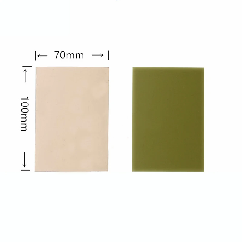 Fr4 PCB 7x10cm 7x10 단면 구리 클래드 플레이트, DIY PCB 키트, 라미네이트 회로 기판
