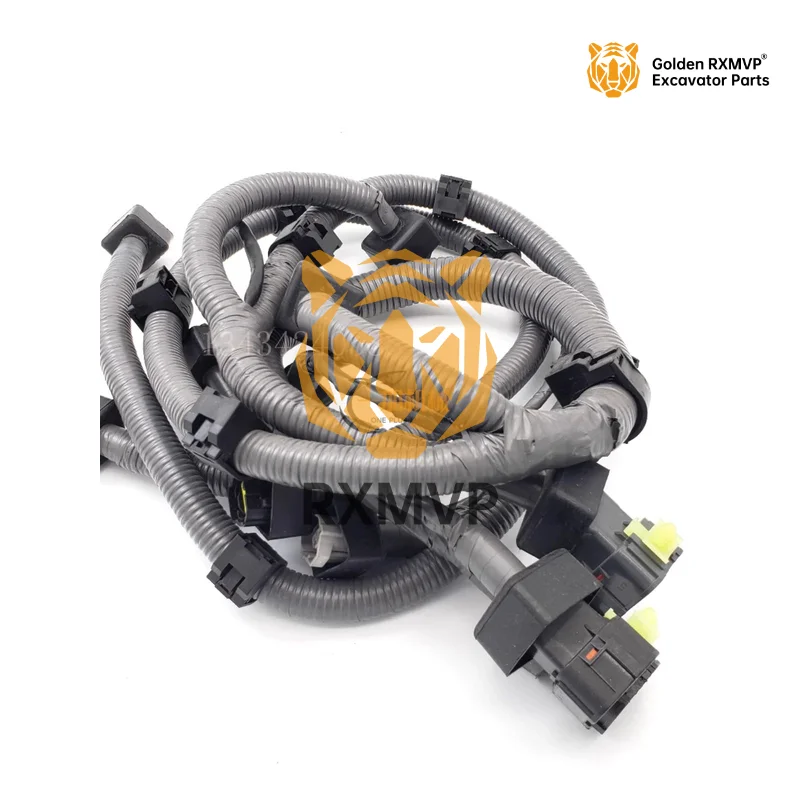 For Kobelco 200 210 250 260 330 350-8EngineJ05/J08High temperature resistant engine wiring harness Excavator Parts