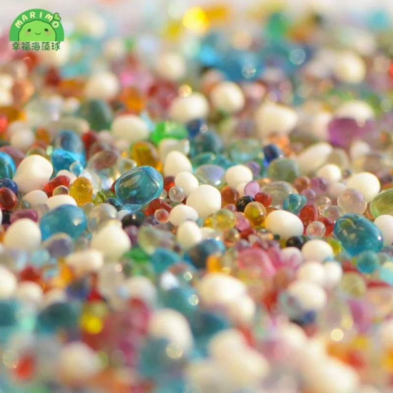 100G Micro Landscape Aquarium Aquarium Hydroponic Plant Decoration Landscaping Glass Beads Glass Sand River Sand Yellow Stone
