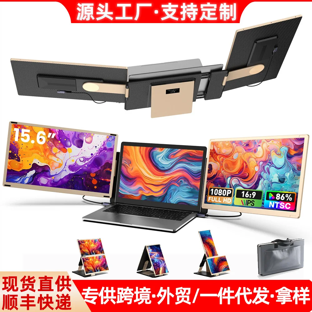 Ergonomic Dual Monitor Arm Home Office Adjustable Mount Stand Vesa Compatible Swivel Tilt Height Rotation Secure Stable Cable