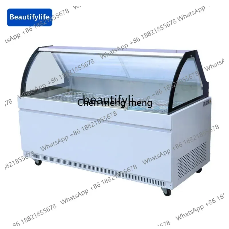 

A601 cold dish display, double-warm duck neck ordering cabinet, deli cabinet direct refrigeration display, fresh-keeping cabine