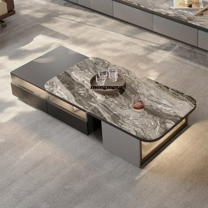 

E182 Современный роскошный журнальный столик в итальянском стиле для гостиной, напольный, приставной к дивану, Tavolino Da Salotto, мебель для дома