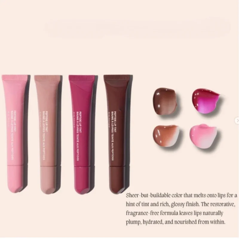 8 Colors Moisturizing Gloss Lip No Sticky Ribbon/peach Pit Color Sexy Liquid Lipstick Original Last Balm Hot Beauty Gloss