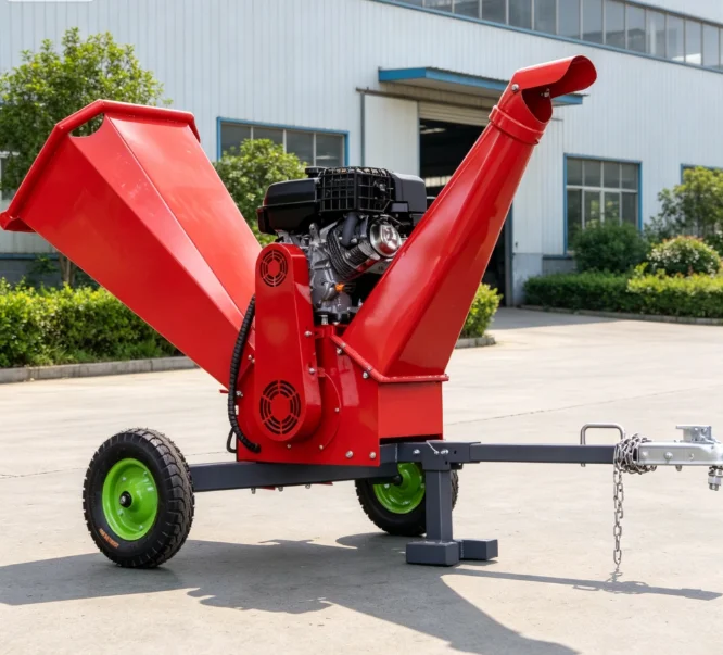 

Wood Crusher Chipper Machine for Small Farm Garden 15HP Branch Grinder Tree Branch Shredder