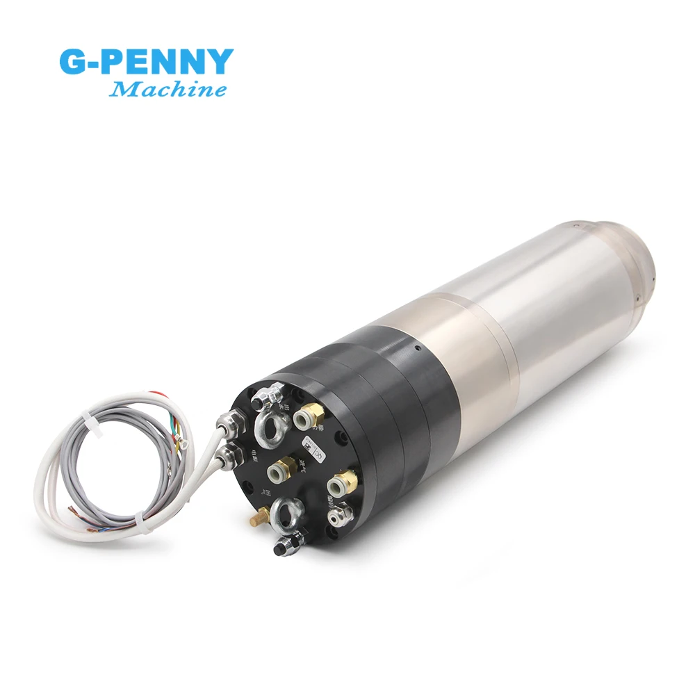 G-Penny BT30 5.5KW/7.5KW 380v / 220v ATC Spindle Motor Automatic Pneumatic With Seal Water Cooled Spindle Motor For Metal / Woo