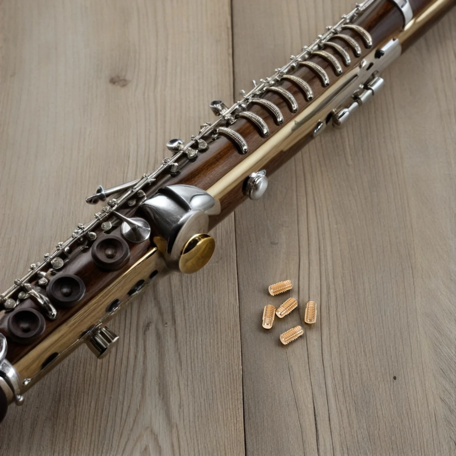 

5 Pcs Saxophone Repair Screws Attach Alto Instrument Tool Metal Neck Copper Accessory Kit