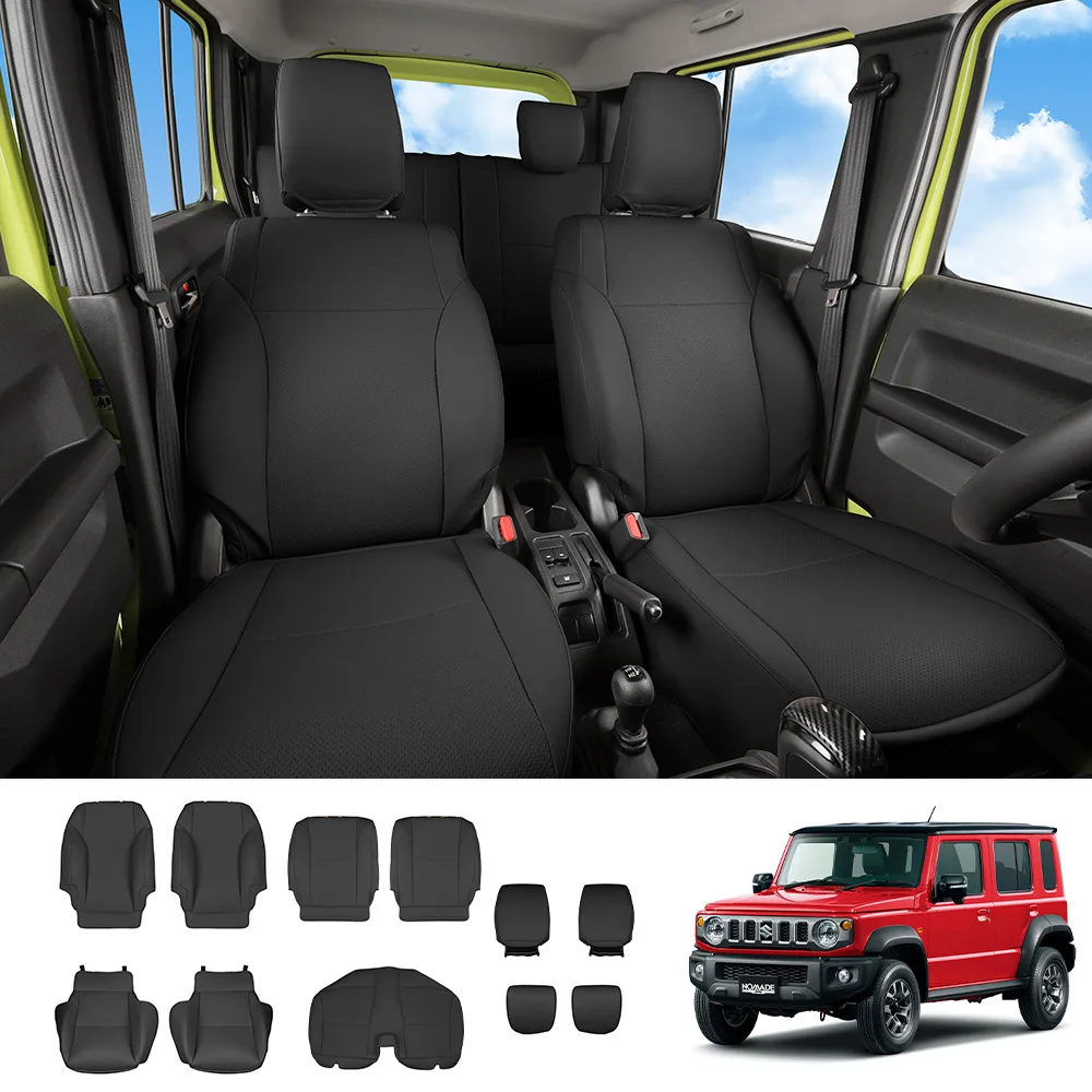 Seat Covers For Suzuki Jimny Nomade 2025 Car Seat Cushion All-inclusive Leather Seats Protective Pads Car Interior Accessories