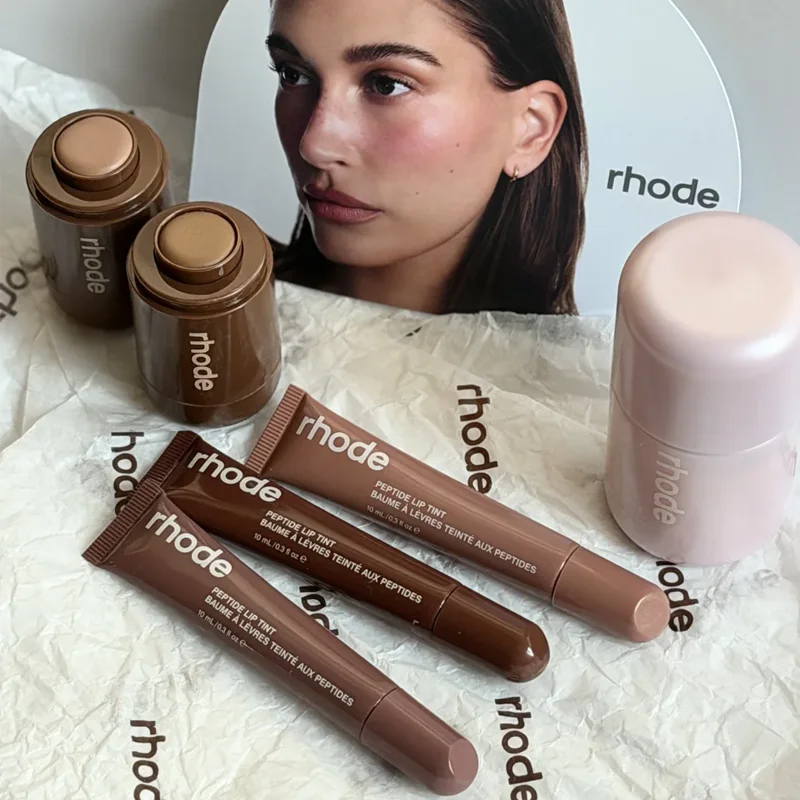 Brand Cosmetics Lip Gloss Peptide Waterproof Moisturizing Colada Toast Salty Tan Lipstick Plumping Gloss Oil Cheek Blush Cream