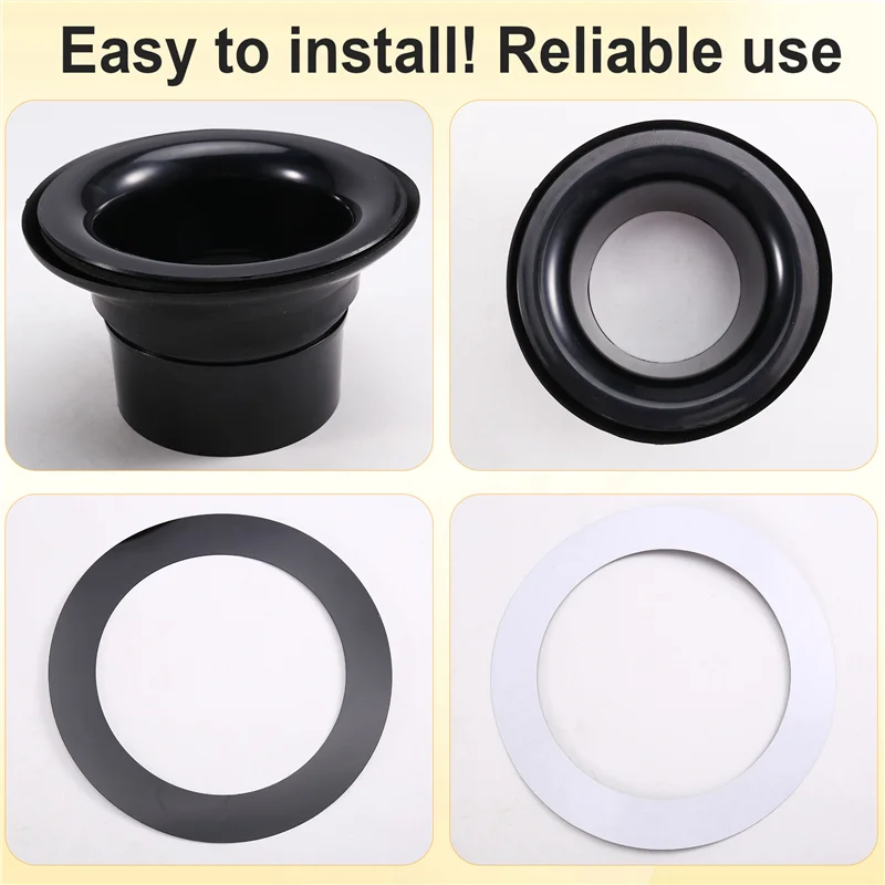 

ABVE-Bass Drum Enhancer Port Insert Enhancement Hole Drum Bottom Microphone Bass Voice Amplifier Kickbooster