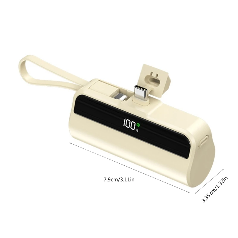 휴대용 용접 충전 케이스 TypeC 전원 은행 헤드 충전 솔루션 H7JF