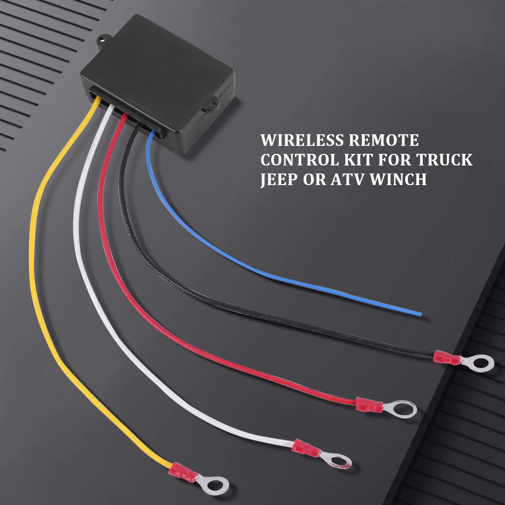 Ac29-12V ونش لاسلكي طقم التحكم عن بعد للهاتف للسيارة ATV SUV UTV Universal