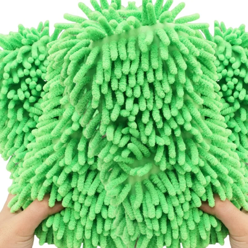 

Коралловая плюшевая синельная губка для чистки салона автомобиля, удаление пыли без царапин и инструмент для очистки приборной панели кузова автомобиля, перчатки для мытья