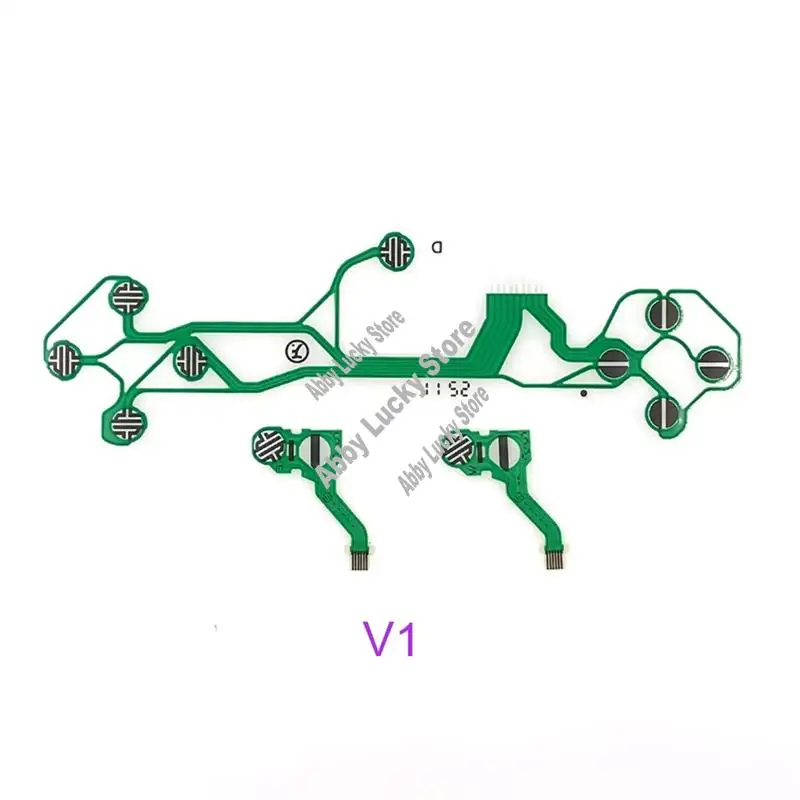 

For PS5 Game Pad Controller 100Pcs Conductive Film Flex Cable Ribbon Analog Joystick Button V1.0-A79U