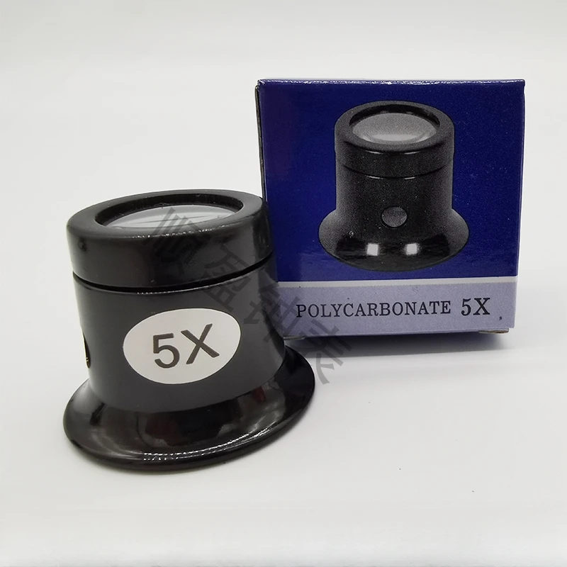 Strumento di riparazione dell'orologio giappone Beichuan maschera per gli occhi Zoom 5 volte specchio lente d'ingrandimento riparazione dell'orologio specchio da pollici speciale senza vertigini