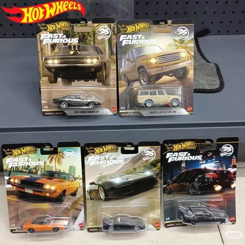 Hot Wheels Die Cast Car Model Fast Furious Culture Premium Series 2010 Bmw M5 Collectible Vehicle For Adult Collection