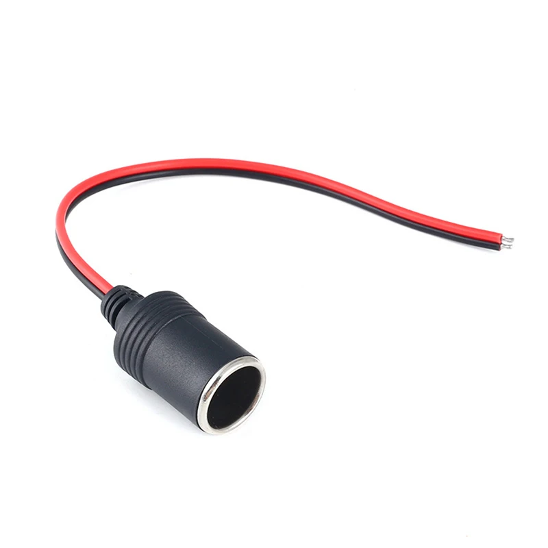 12V 24V 10A Power Cigarette Lighter Connector Plug With Female Socket Plug Car Cigarette Lighter Charger Cable Extension
