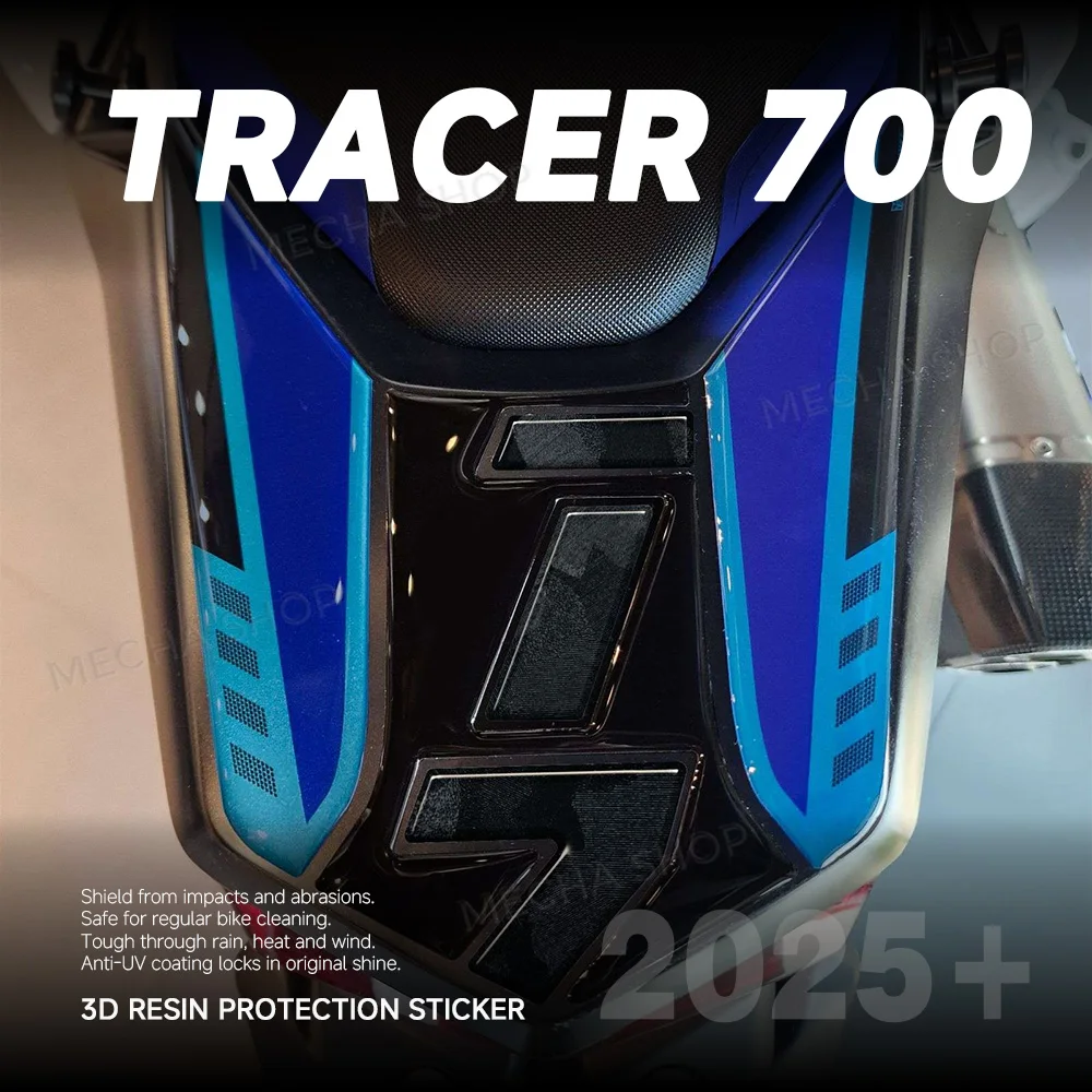 Motorcycle Accessories 3D Resin Decal Tail Kit For Tenere 700 2025-2026