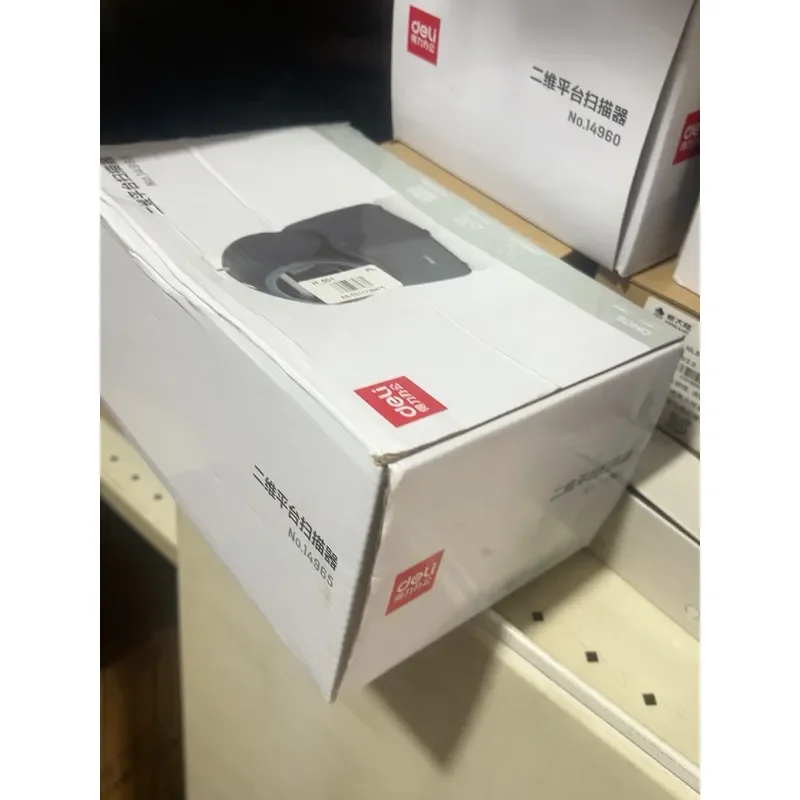 for Deli 14965 2D Platform Scanner with Dock USB Port 5pcs Brand New