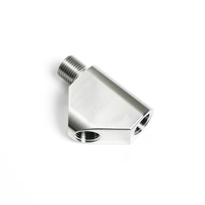 Y‑Shape 3‑Way Connector G1/8 Thread Stainless Steel Three‑Way Fitting Adapter For Bluetooth Pressure Sensor Accessory