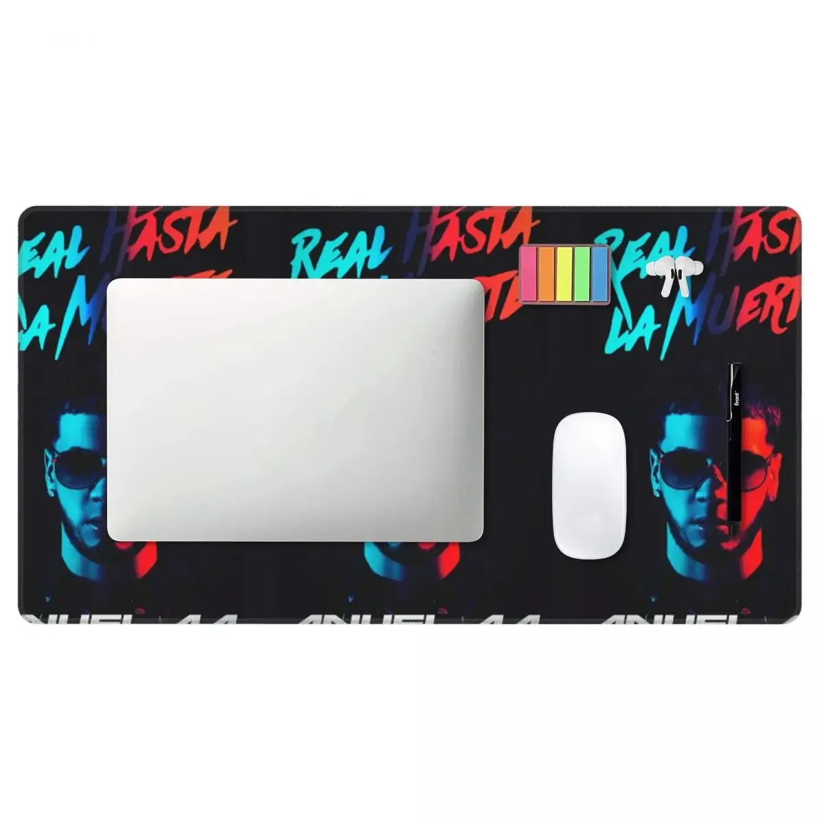 Large Mouse Pad Fashion Hot Rapper Anuel AA Gamer PC Laptop Mats Keyboard Carpet Computer Gaming Office Accessories Desk Mat