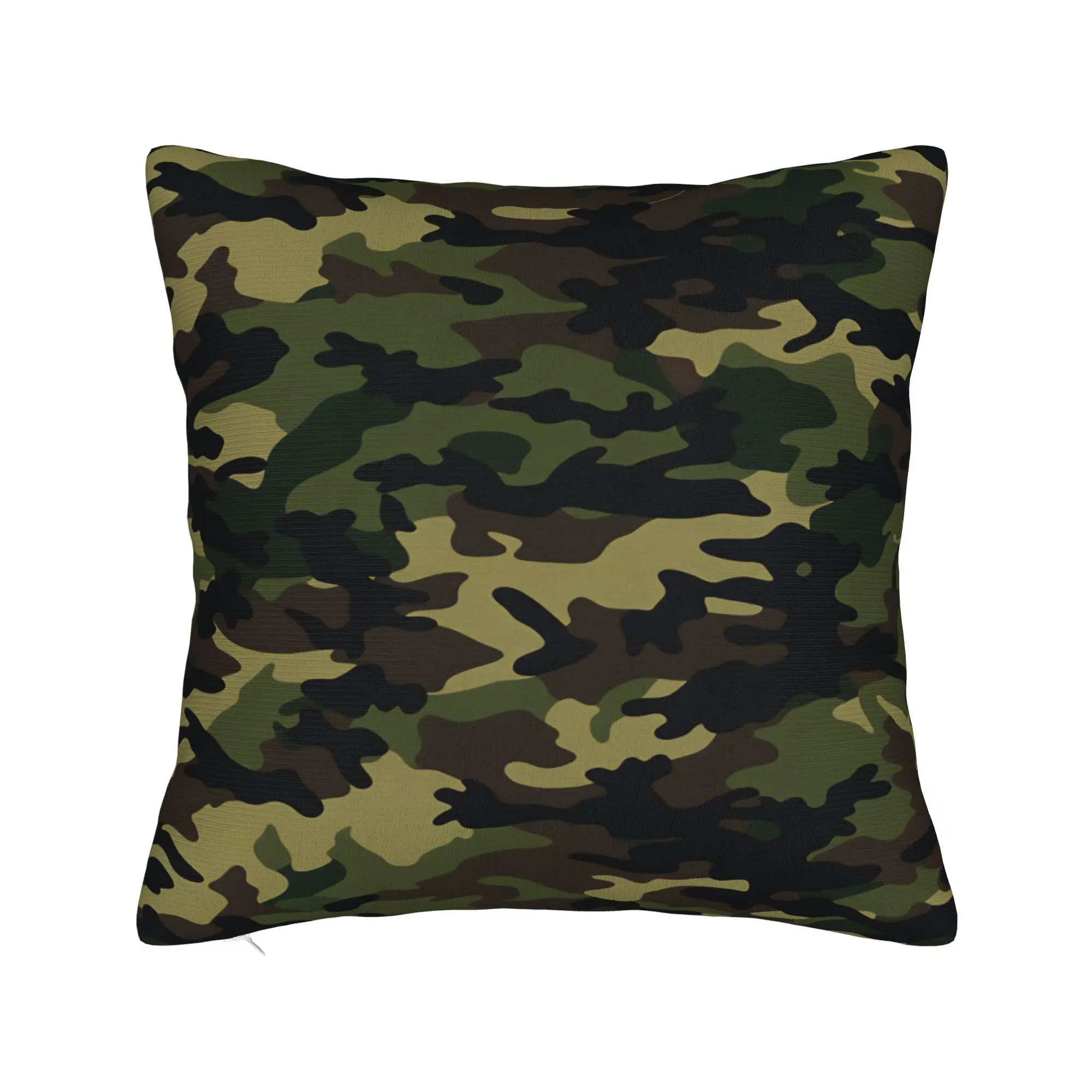 Pillow Cover High Contrast Shadow Jungle Camo  Cute Funny Pillow Case For Wedding Party Home Decor Pillowcases
