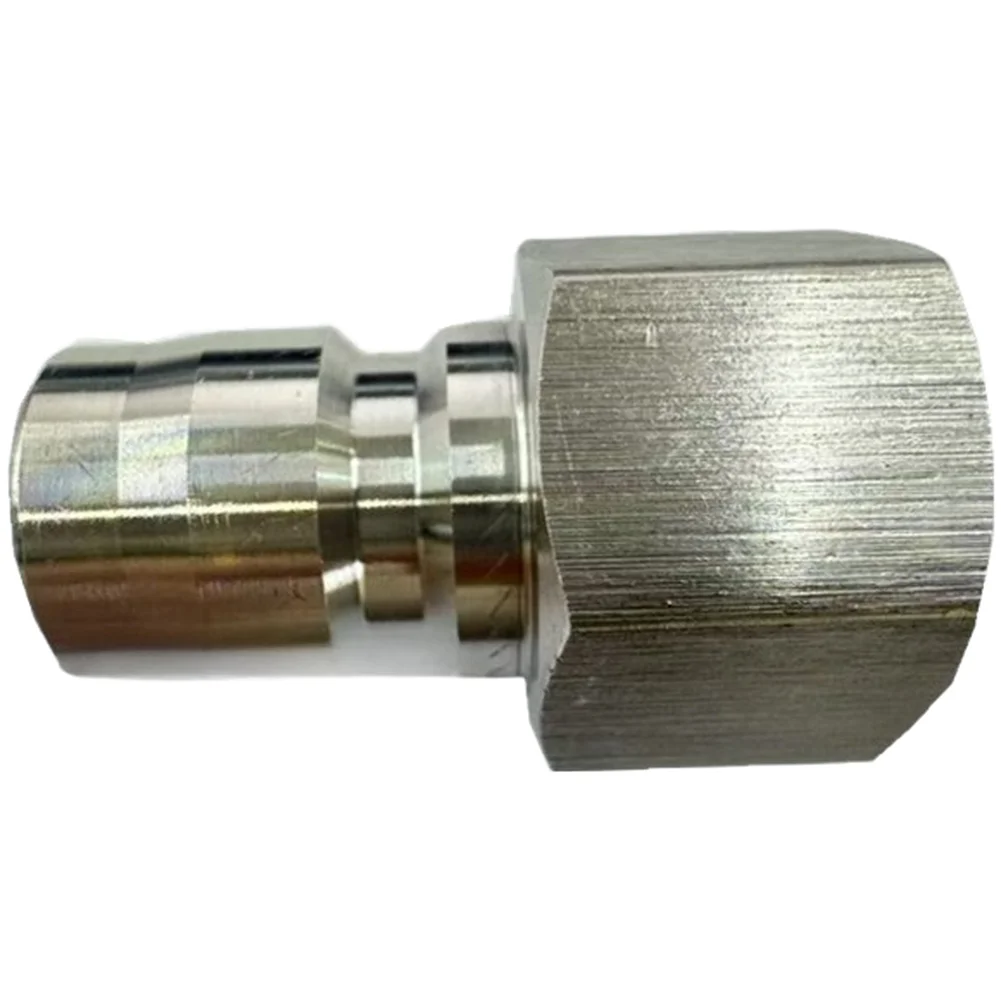 Hydraulic Quick Connect Coupling for High Pressure Water Cleaning Systems Stainless Steel Construction ZG1/2 ZG1