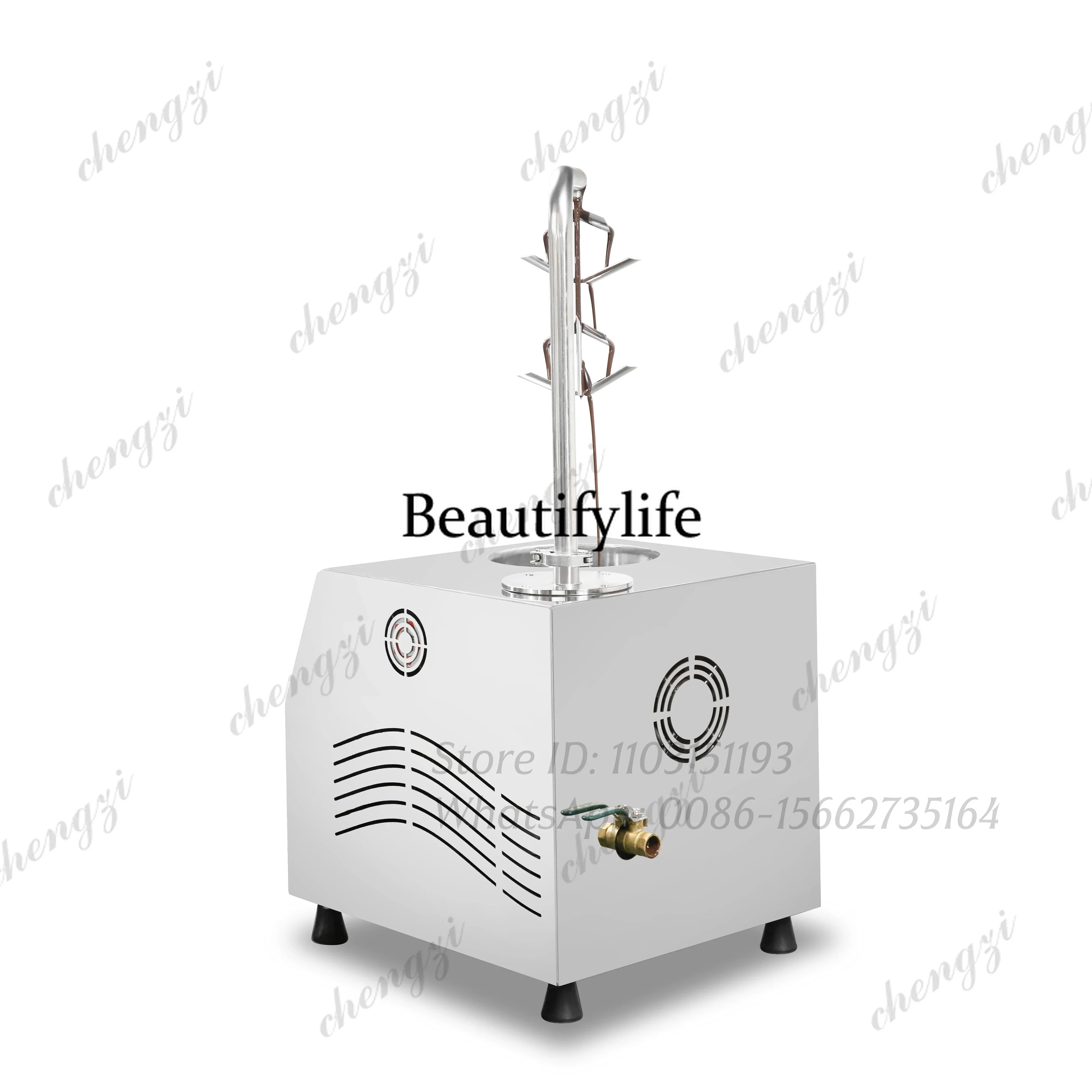 5.5L 304 Stainless Steel 1000W Hot Chocolate Dispenser One-stop Service Fully Automatic Chocolate Tempering Machine