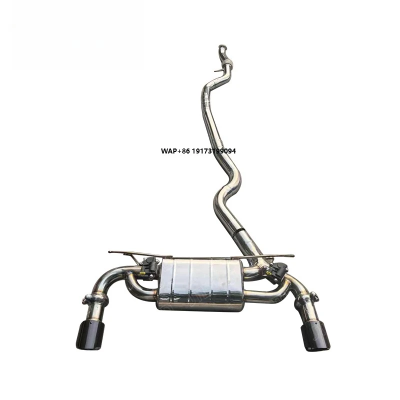 

Stainless Steel Exhaust System for 340i - Performance Catback with Dual Tips - F30/F34 Chassis
