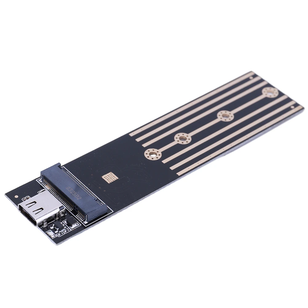 

Адаптер SSD SATA/NVME M.2 на USB 3.1 Type C, плата-переходник NGFF B+M Key M.2, карта-адаптер SSD на USB 3.1 Type C для SSD M.2 2230-2280