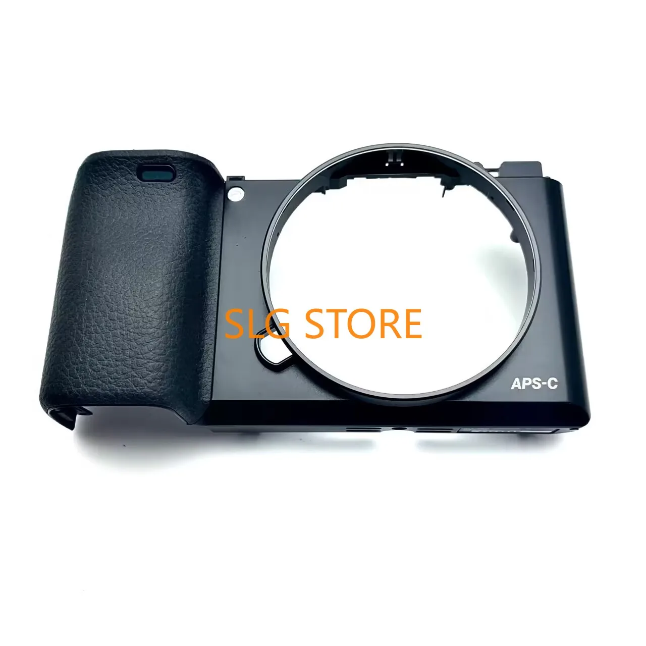 New Original Front Shell Case Door Cover + Grip Rubber for Sony ILCE-6000 A6000 Camera Repair Part