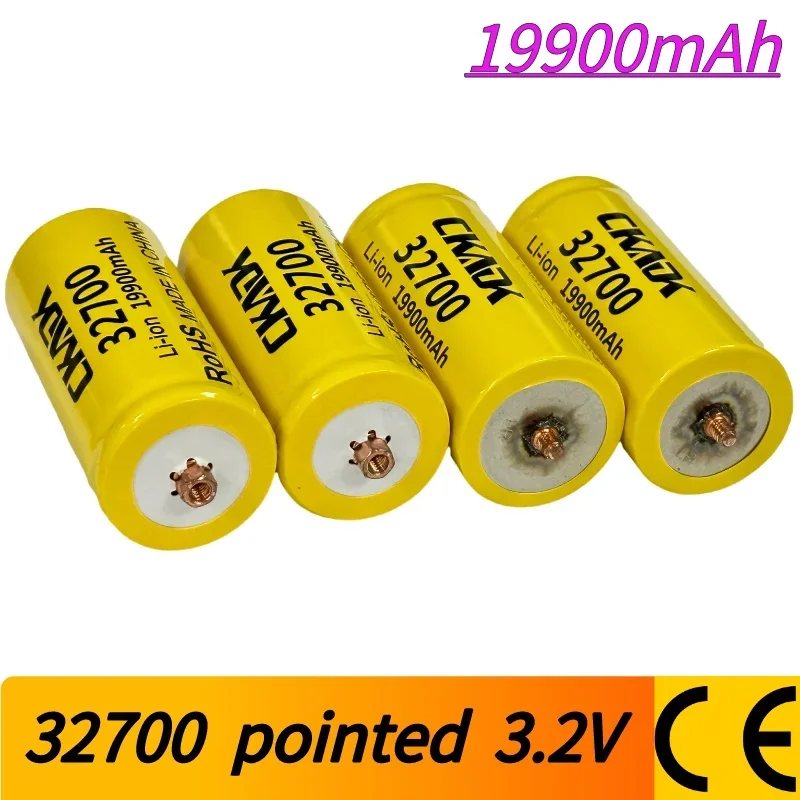 2023100% Original 32700 19900mAh 3.2V Lifepo4 Rechargeable Battery Professional Lithium Iron Phosphate Power Battery with Screws